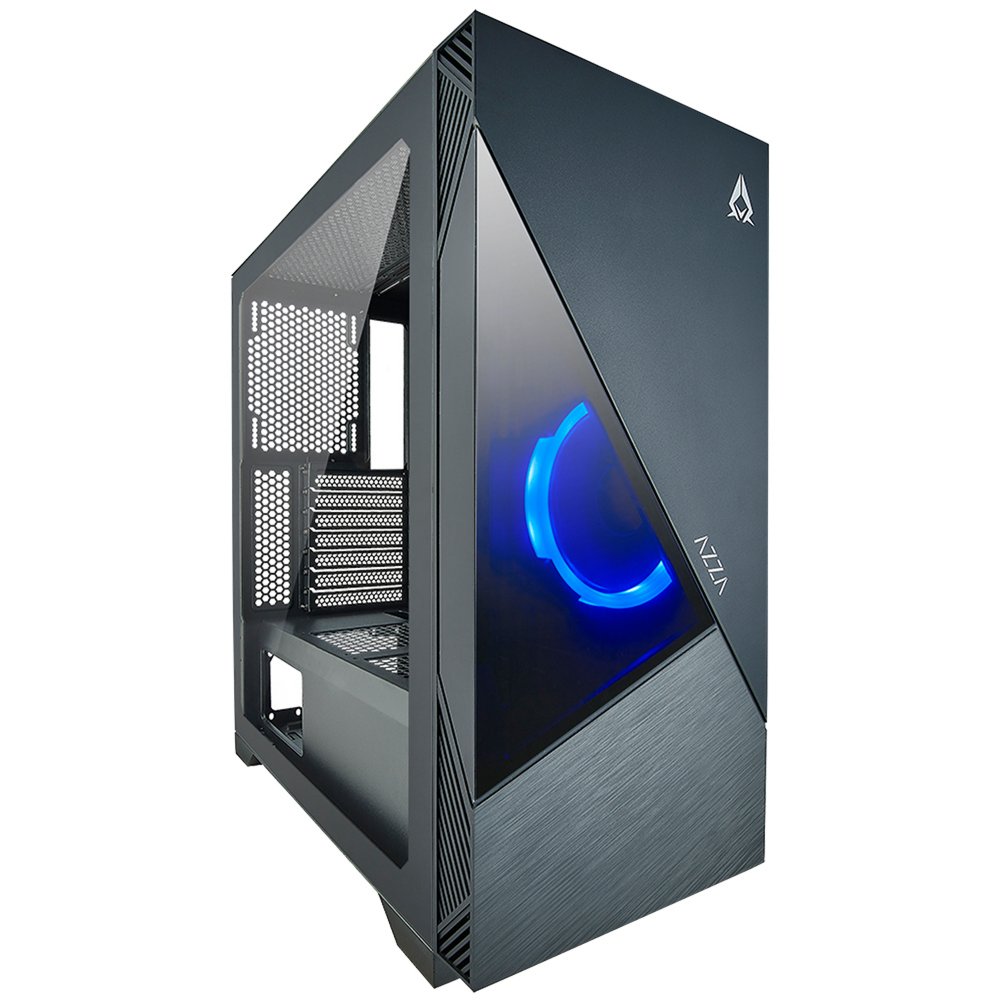 Azza Eclipse 440 ARGB | Midi Tower Case | Zwart – 0 Azza Eclipse 440 ARGB | Midi Tower Case | Zwart – 0