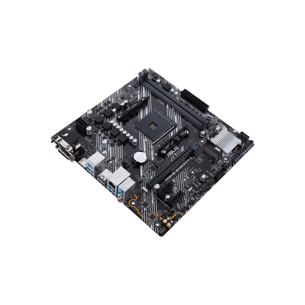 ASUS Prime B450M-K II AMD | Socket AM4 | AMD B450 | 2xDDR4 | Micro-ATX | Moederbord – 3