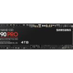 Samsung 990 PRO | 4TB NVMe SSD | M.2 Gen4 | 7.450 MB/s Lezen | 6.900 MB/s Schrijven