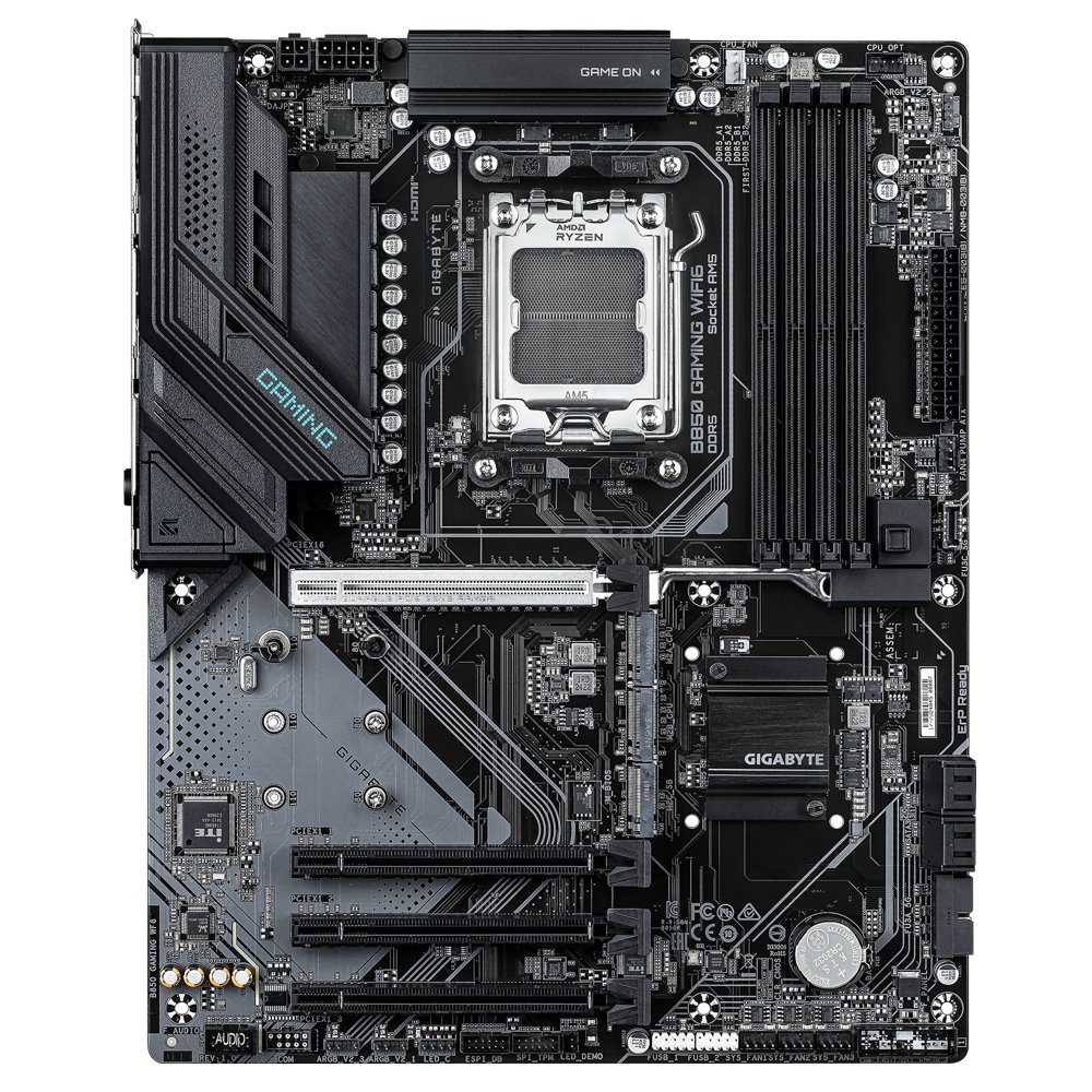 Gigabyte B850 GAMING WIFI6 | Socket AM5 | AMD B850 | 4xDDR5 | ATX | Moederbord – 1