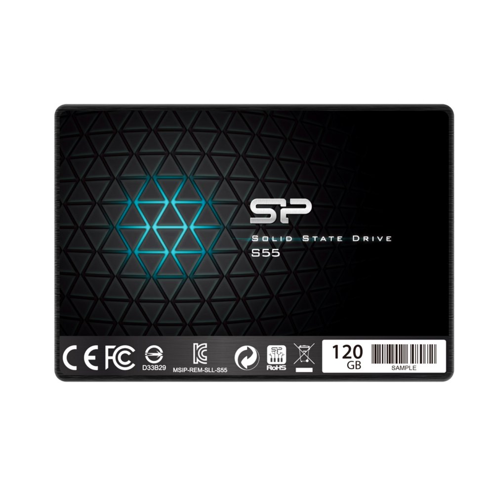 Silicon Power Slim S55 | 120 GB SATA SSD | 2,5″ | tot 520 MB/s Lezen – 0 Silicon Power Slim S55 | 120 GB SATA SSD | 2,5″ | tot 520 MB/s Lezen – 0