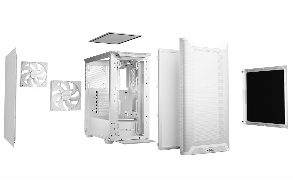 be quiet! PURE BASE 501 Airflow Mesh | Midi Tower Case | Wit – 3 be quiet! PURE BASE 501 Airflow Mesh | Midi Tower Case | Wit – 3