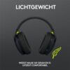 Logitech G435 Wireless Gaming Headset | Bluetooth & Lightspeed | Hoofdband | Zwart – 10