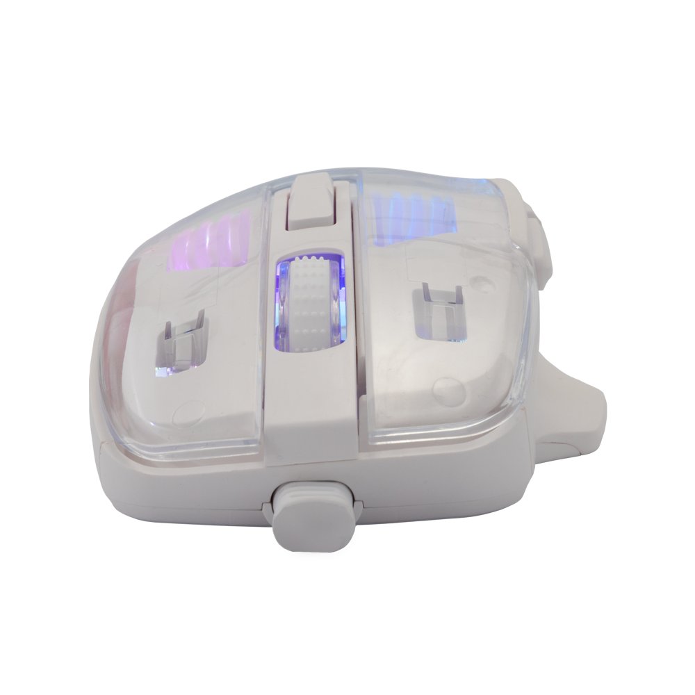 Baracuda ANGLERFISH RGB | Bedrade Gaming Muis | USB-A | 7200 DPI | Wit – 4