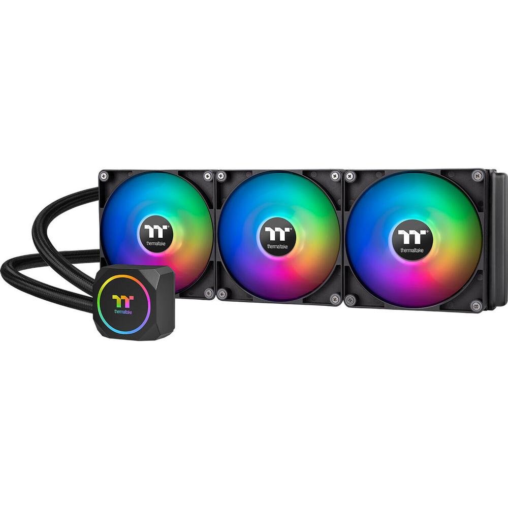 Thermaltake TH420 ARGB Sync | 420 mm AIO Liquid Cooler | Zwart – 0 Thermaltake TH420 ARGB Sync | 420 mm AIO Liquid Cooler | Zwart – 0