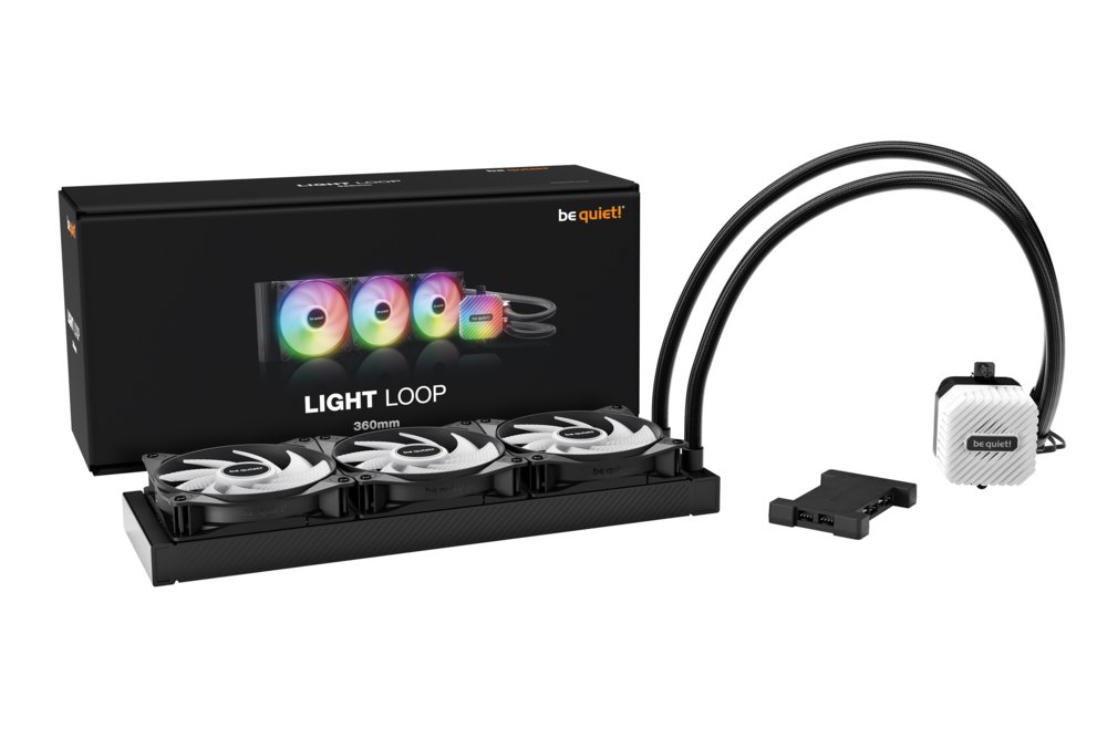 be quiet! LIGHT LOOP 360mm | All-in-One CPU Waterkoeler | Zwart – 4