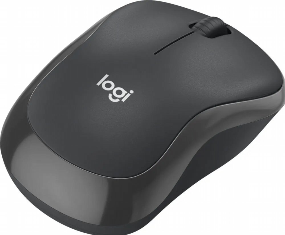 Logitech M240 for Business | Draadloze Muis | Links- en Rechtshandig | RF + Bluetooth | 4000 DPI | Grafiet – 1