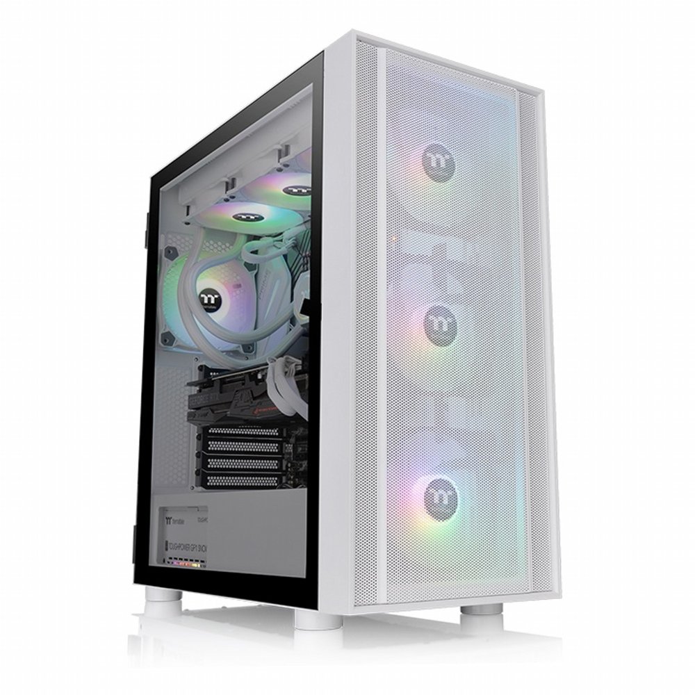 Thermaltake H570 TG ARGB Snow | Mid-Tower Case | Wit – 1