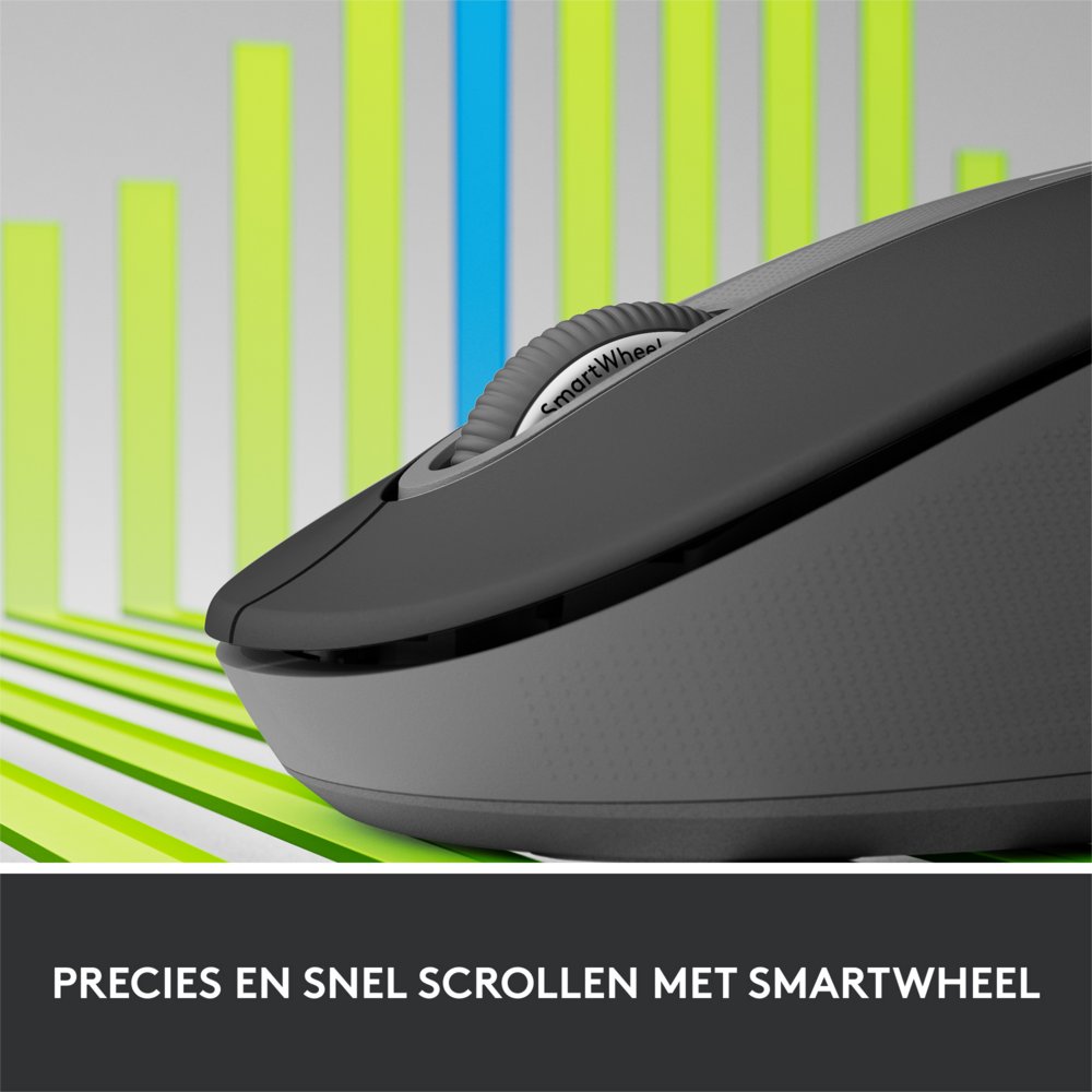 Logitech Signature M650 for Business | Draadloze Muis | Rechtshandig | RF + Bluetooth | 4000 DPI | Grafiet – 7 Logitech Signature M650 for Business | Draadloze Muis | Rechtshandig | RF + Bluetooth | 4000 DPI | Grafiet – 7