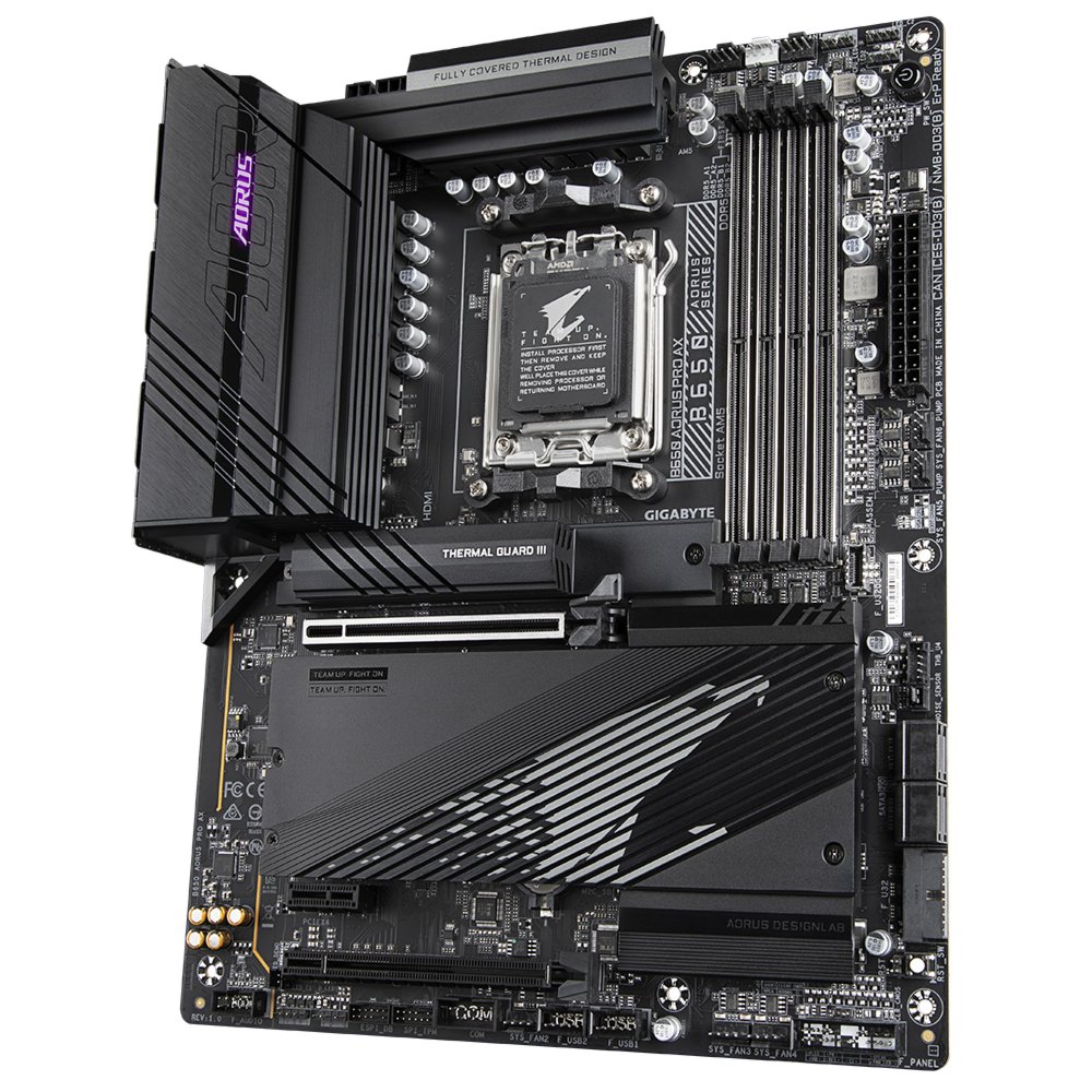 Gigabyte B650 AORUS PRO AX | Socket AM5 | AMD B650 | 4xDDR5 | ATX | Moederbord | RENEWED – 3 Gigabyte B650 AORUS PRO AX | Socket AM5 | AMD B650 | 4xDDR5 | ATX | Moederbord | RENEWED – 3