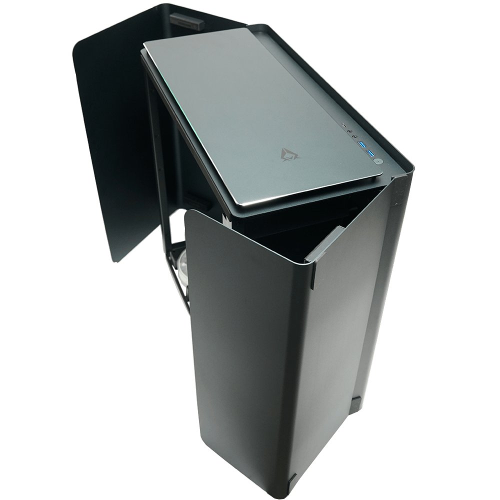 Azza Cast 808 RGB | Midi Tower Case | Zwart – 1 Azza Cast 808 RGB | Midi Tower Case | Zwart – 1