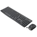 Logitech MK295 Silent | Draadloze Muis-en-Toetsenbordcombo | USB-ontvanger | QWERTY | Zwart