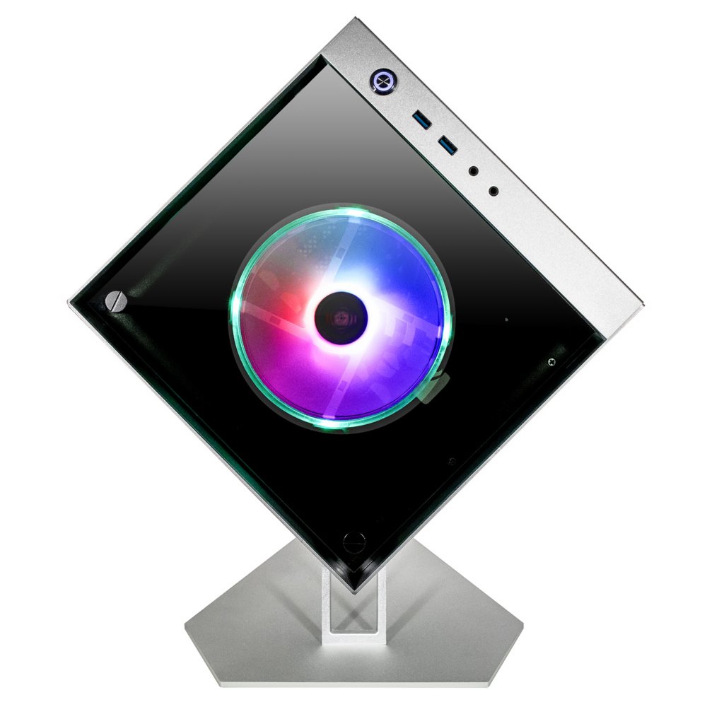 Azza Cube Case Mini 805 | Zilver – 1 Azza Cube Case Mini 805 | Zilver – 1