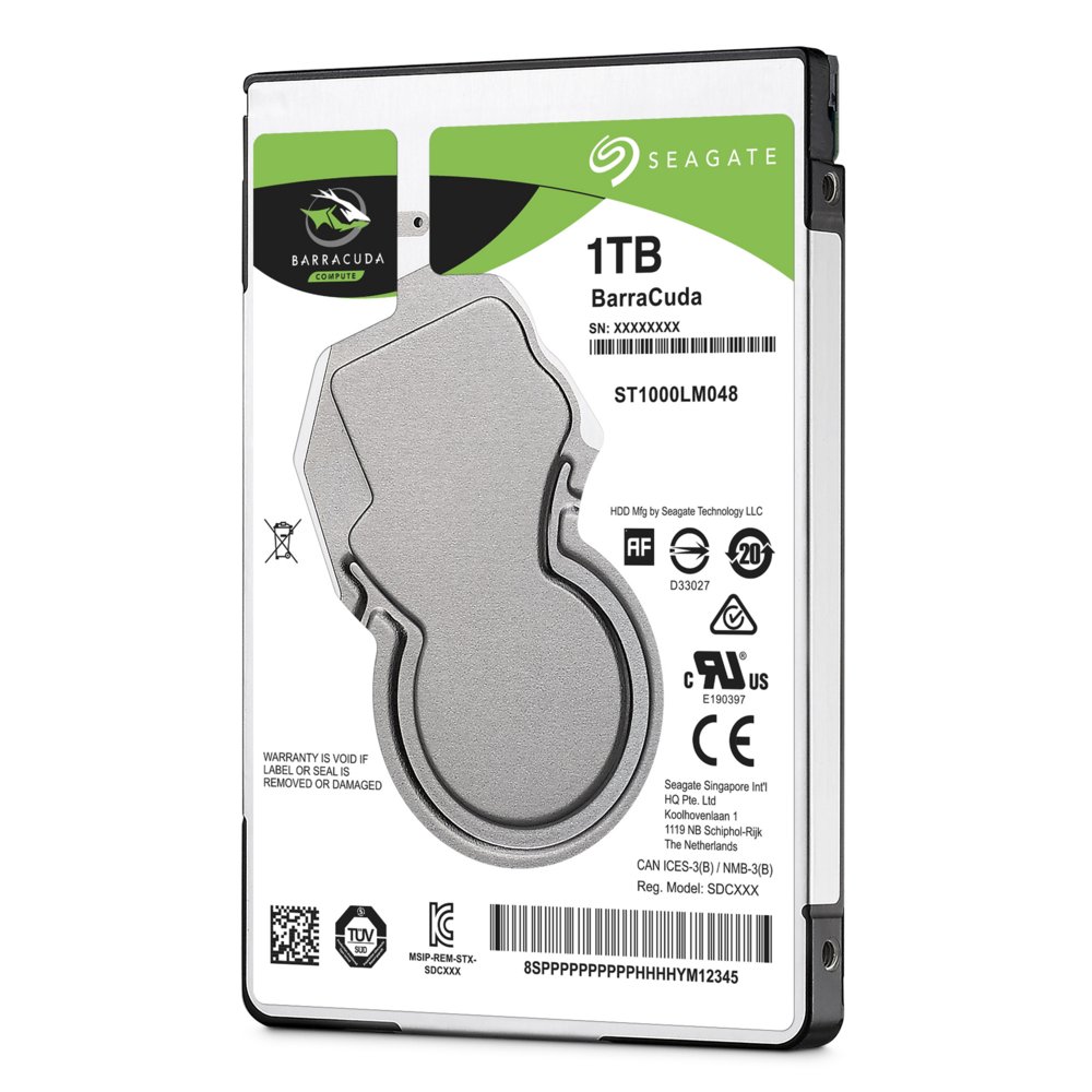 Seagate Barracuda HDD 2.5″ | 1TB SATA III | 5400RPM – 3