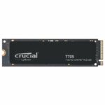 Crucial T705 | 1TB NVMe SSD | M.2 Gen5 | 13.600 MB/s Lezen | 10.200 MB/s Schrijven