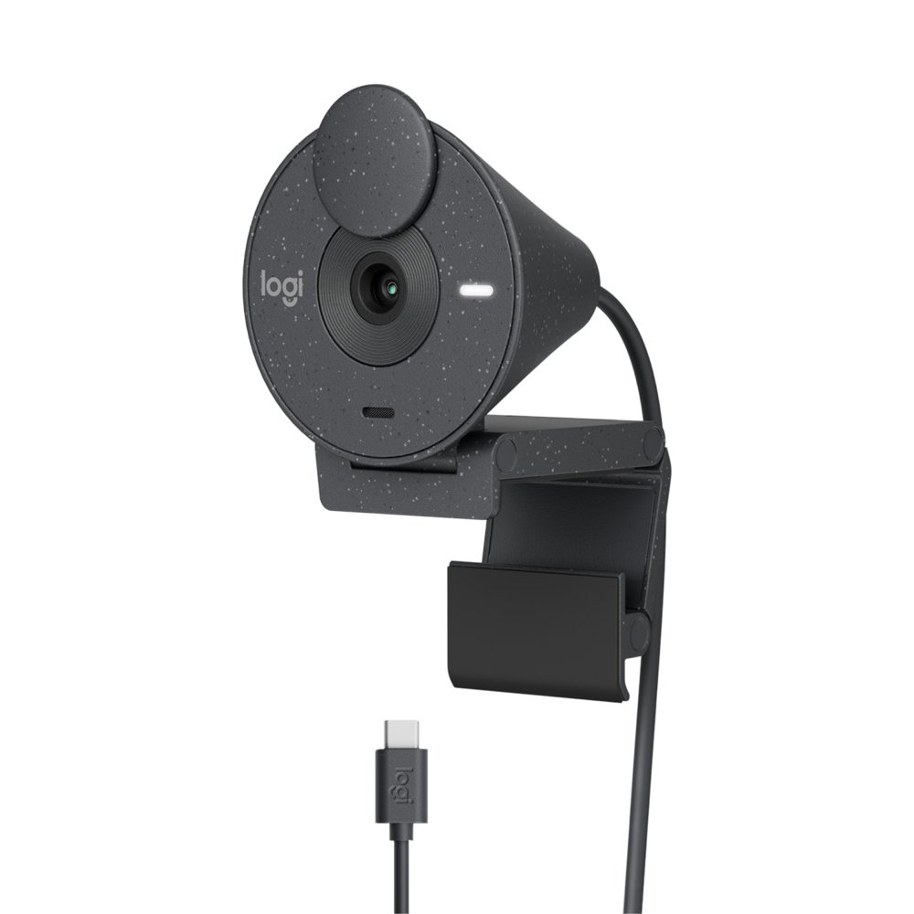 Logitech Brio 300 | 1080P 30FPS USB-C Webcam met Microfoon – 5