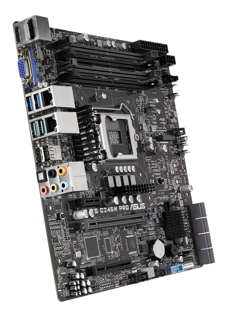ASUS WS C246M PRO | Socket LGA 1151 | Intel C246 | 4xDDR4 | Micro-ATX | Moederbord – 3