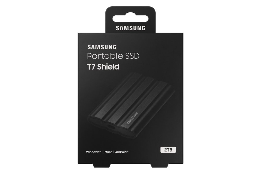 Samsung T7 Shield | Externe SSD | 2TB | USB 3.2 Gen2 | 1.050MB/s Lezen | 1.000MB/s Schrijven | Zwart – 6 Samsung T7 Shield | Externe SSD | 2TB | USB 3.2 Gen2 | 1.050MB/s Lezen | 1.000MB/s Schrijven | Zwart – 6
