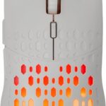 Baracuda OCTOPUS RGB | Bekabelde Gaming Muis | Rechtshandig | USB-A | 3600 DPI | Wit