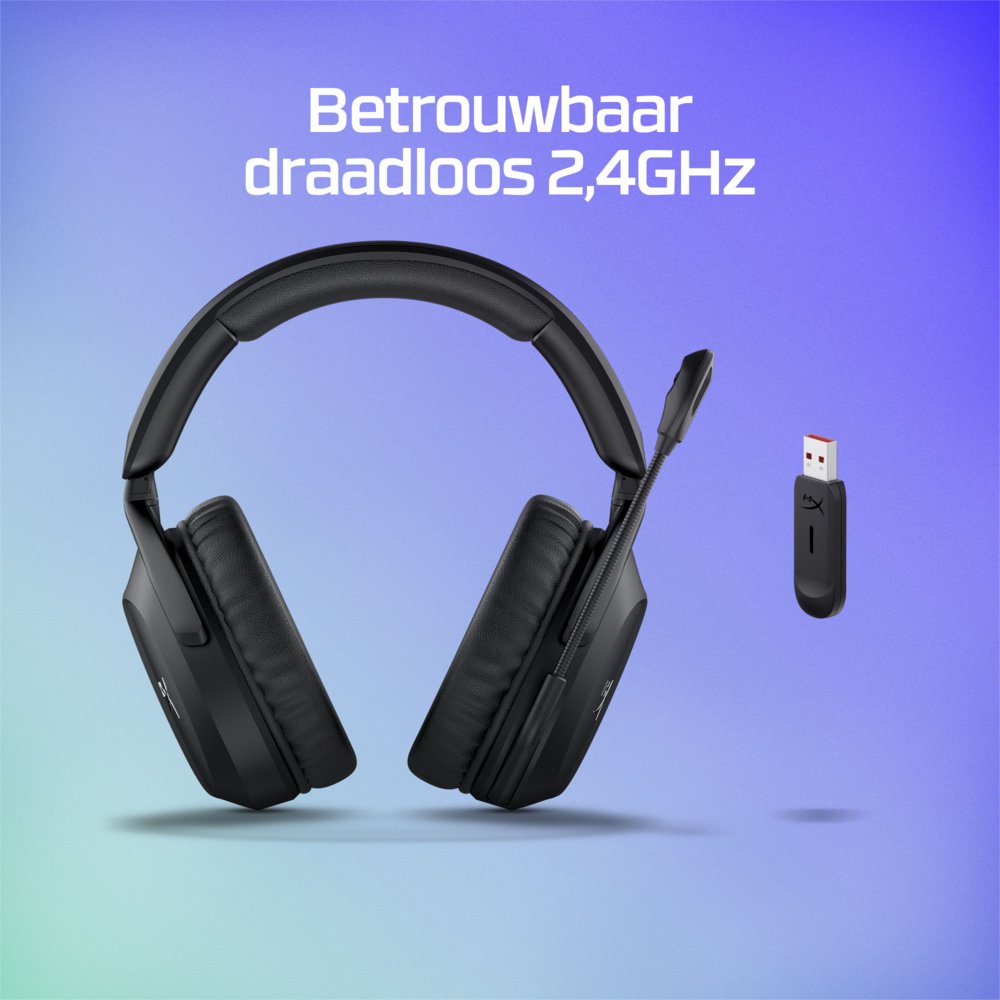 HyperX Cloud Stinger 2 | Draadloze Over-Ear Headset | USB-A Receiver | Zwart – 15