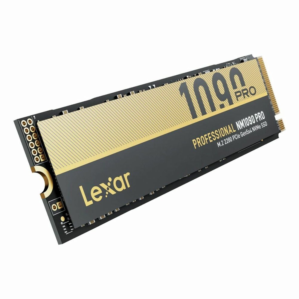 Lexar Professional NM1090 PRO | 4TB NVMe SSD | M.2 | Gen5 | 14.000MB/s Lezen | 13.000MB/s Schrijven – 0 Lexar Professional NM1090 PRO | 4TB NVMe SSD | M.2 | Gen5 | 14.000MB/s Lezen | 13.000MB/s Schrijven – 0