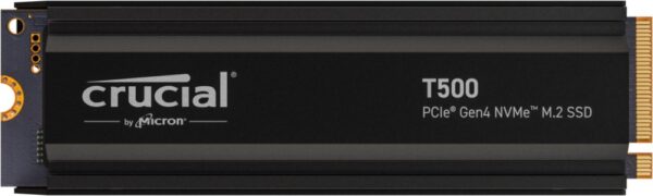 Crucial T500 | 2 TB NVMe SSD | M.2 Gen4 | tot 7.400 MB/s Lezen | tot 7.000 MB/s Schrijven – 0 Crucial T500 | 2 TB NVMe SSD | M.2 Gen4 | tot 7.400 MB/s Lezen | tot 7.000 MB/s Schrijven – 0