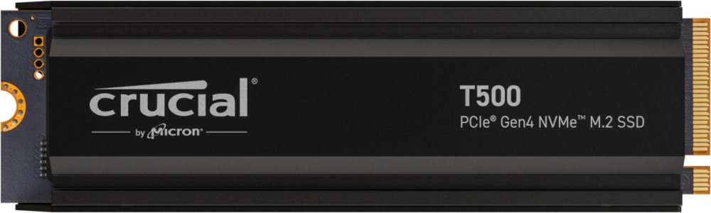 Crucial T500 | 2 TB NVMe SSD | M.2 Gen4 | tot 7.400 MB/s Lezen | tot 7.000 MB/s Schrijven – 0 Crucial T500 | 2 TB NVMe SSD | M.2 Gen4 | tot 7.400 MB/s Lezen | tot 7.000 MB/s Schrijven – 0