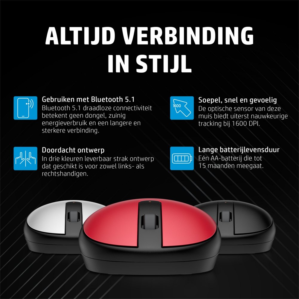 HP 240 | Bluetooth Muis | Links- en Rechtshandig | Zwart – 11