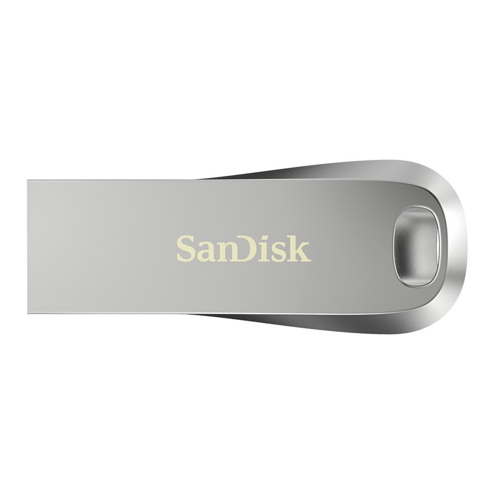 SanDisk Ultra Luxe | 64GB USB-A 3.2 Flash Drive | Zilver – 0 SanDisk Ultra Luxe | 64GB USB-A 3.2 Flash Drive | Zilver – 0