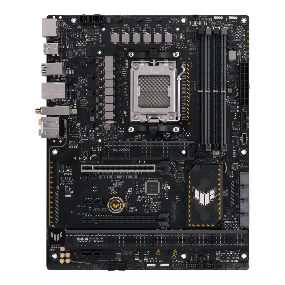 ASUS TUF GAMING B650-PLUS WIFI | Socket AM5 | AMD B650 | 4xDDR5 | ATX | Moederbord – 1