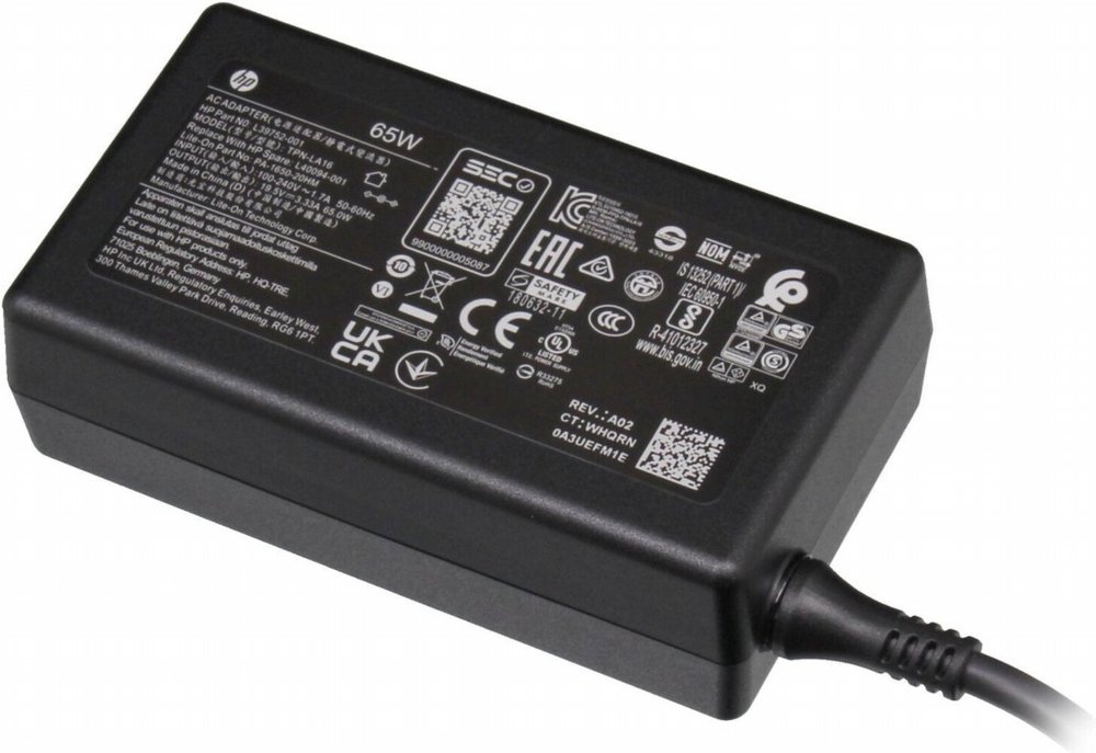 HP 65W AC-Adapter | 19.5V 3.33A | 7.4×5.0 mm Connector | Origineel – 1 HP 65W AC-Adapter | 19.5V 3.33A | 7.4×5.0 mm Connector | Origineel – 1