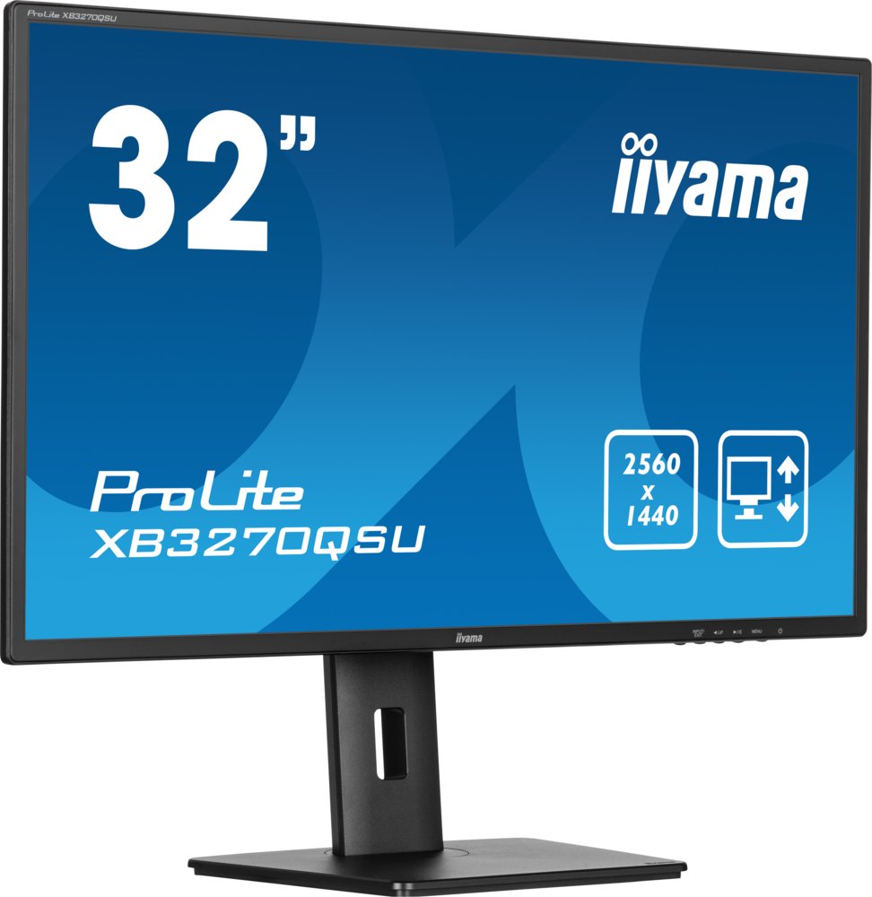 iiyama ProLite XB3270QSU-B1 32” | 2560×1440 QHD IPS | 100Hz | HDMI DisplayPort | 3ms | Monitor – 2