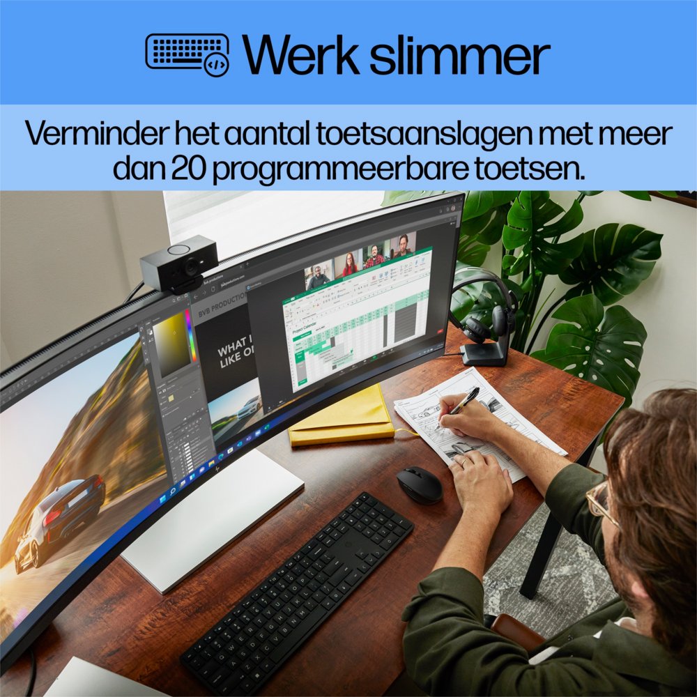 HP 650 | Draadloze Muis en Toetsenbordcombo | QWERTY – 7