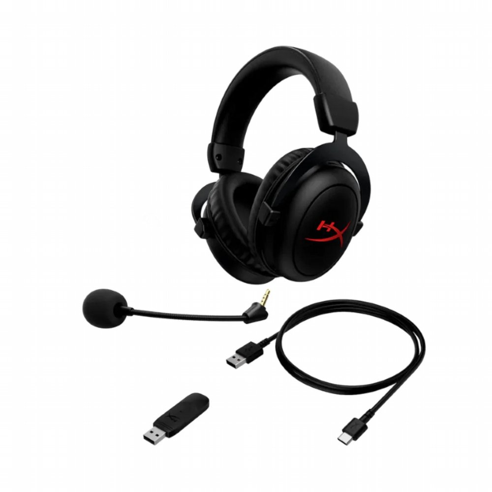 HyperX Cloud II Core | Draadloze Over-Ear Gaming Headset | USB-A Receiver & 3.5mm | Zwart – 2 HyperX Cloud II Core | Draadloze Over-Ear Gaming Headset | USB-A Receiver & 3.5mm | Zwart – 2