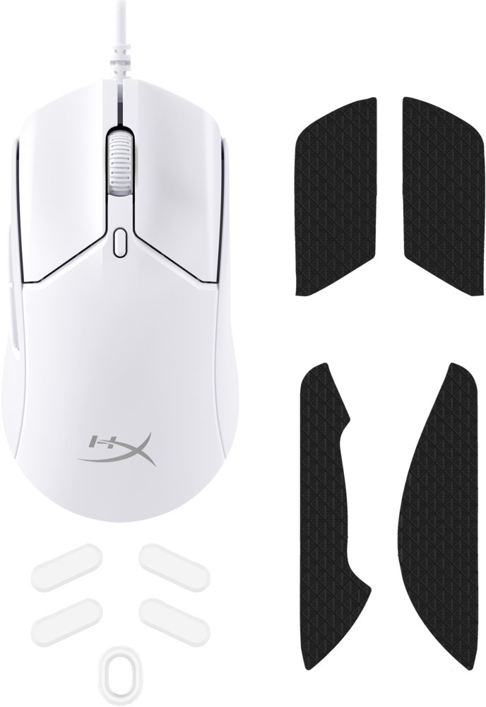 HyperX Pulsefire Haste 2 | Bedrade Gaming Muis | Rechtshandig | USB-A | 26000 DPI | Wit – 5