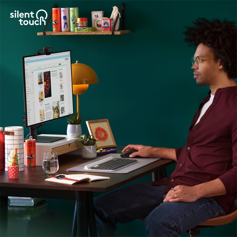 Logitech Signature M650 | Draadloze Muis | RF-Draadloos + Bluetooth | 1000 DPI | Grafiet – 3 Logitech Signature M650 | Draadloze Muis | RF-Draadloos + Bluetooth | 1000 DPI | Grafiet – 3