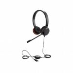 Jabra Evolve 20SE MS | Bedrade On-ear Stereo Headset | USB-A | Zwart | Microsoft Teams Gecertificeerd