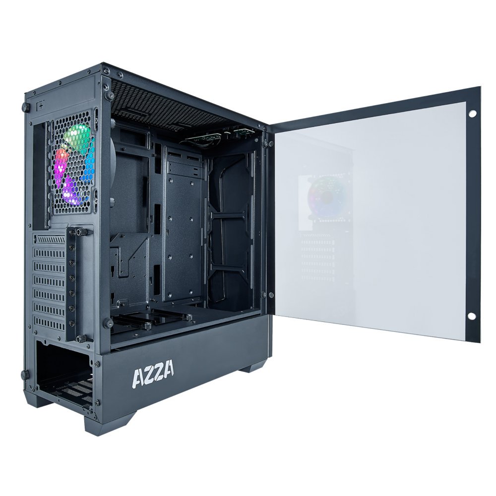 Azza Apollo 430 RGB | Midi Tower Case | Zwart – 5 Azza Apollo 430 RGB | Midi Tower Case | Zwart – 5