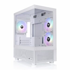 Thermaltake View 170 TG ARGB Snow | Micro Tower Case | Snow (CA-1Z4-00M6WN-00)