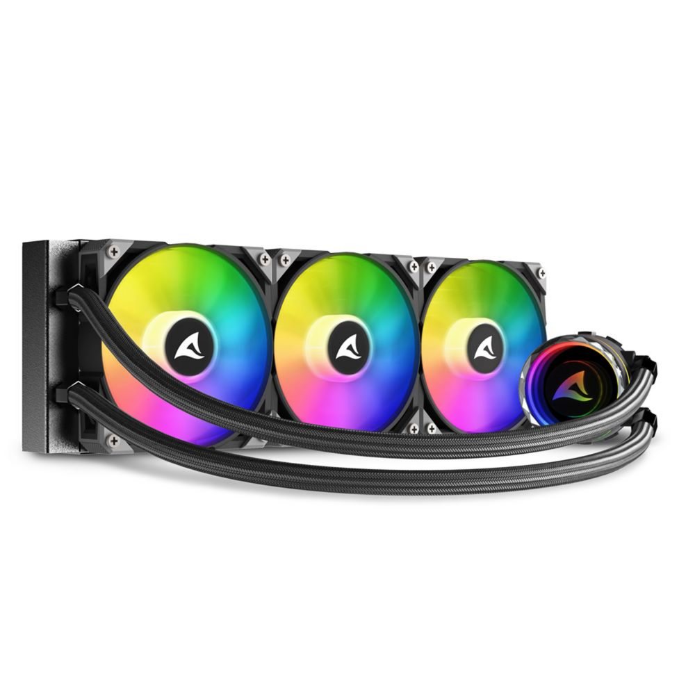 Sharkoon S90 RGB | 120mm All-in-One CPU Waterkoeler | Zwart – 5 Sharkoon S90 RGB | 120mm All-in-One CPU Waterkoeler | Zwart – 5