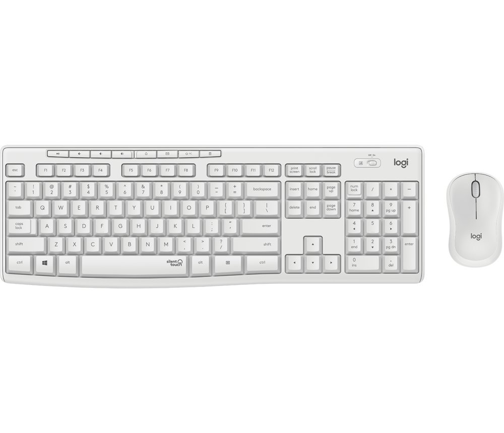 QWERTZ | Logitech MK295 Wit | Draadloze Muis en Toetsenbordcombo | QWERTZ – 0 QWERTZ | Logitech MK295 Wit | Draadloze Muis en Toetsenbordcombo | QWERTZ – 0