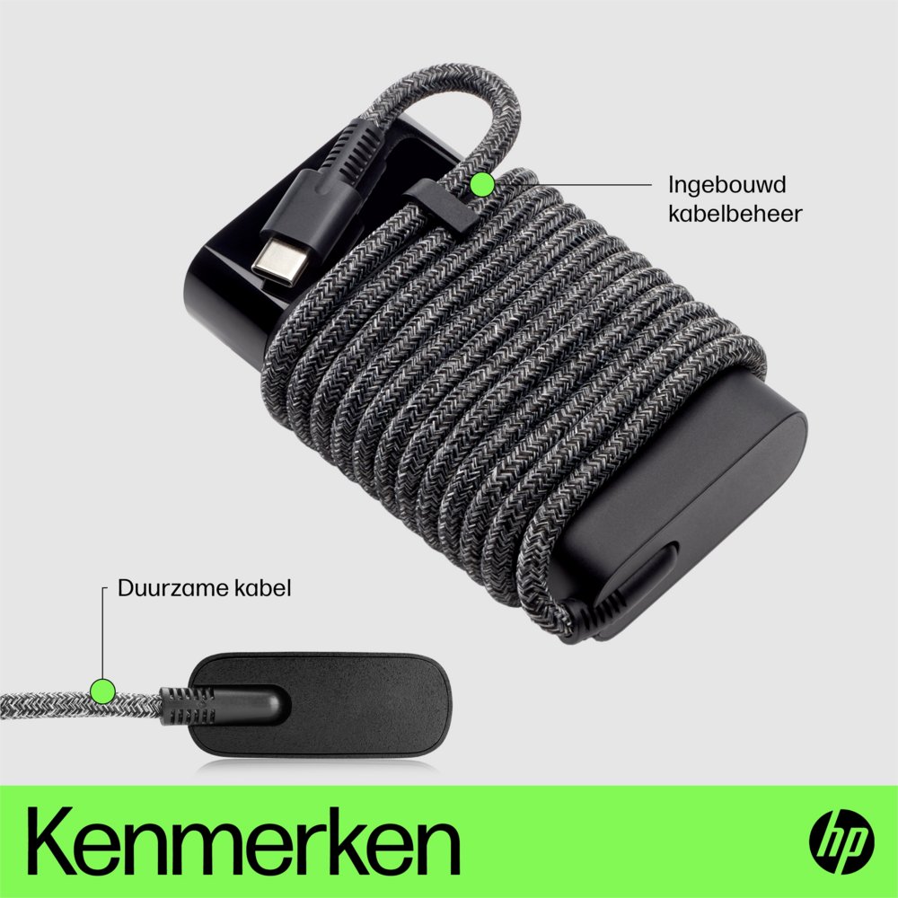 HP 671R2AA | USB-C Notebook Lader | 65 Watt – 4