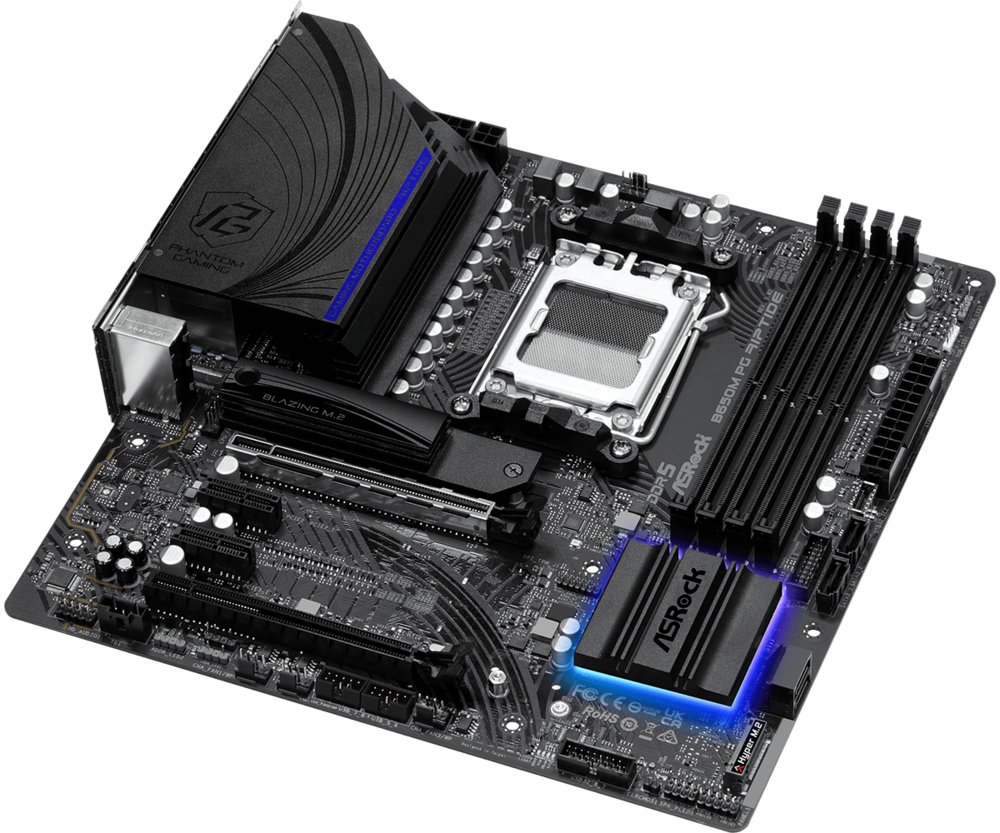 Asrock B650M PG Riptide | Socket AM5 | AMD B650 | 4xDDR5 | Micro-ATX | Moederbord | Renewed – 2 Asrock B650M PG Riptide | Socket AM5 | AMD B650 | 4xDDR5 | Micro-ATX | Moederbord | Renewed – 2