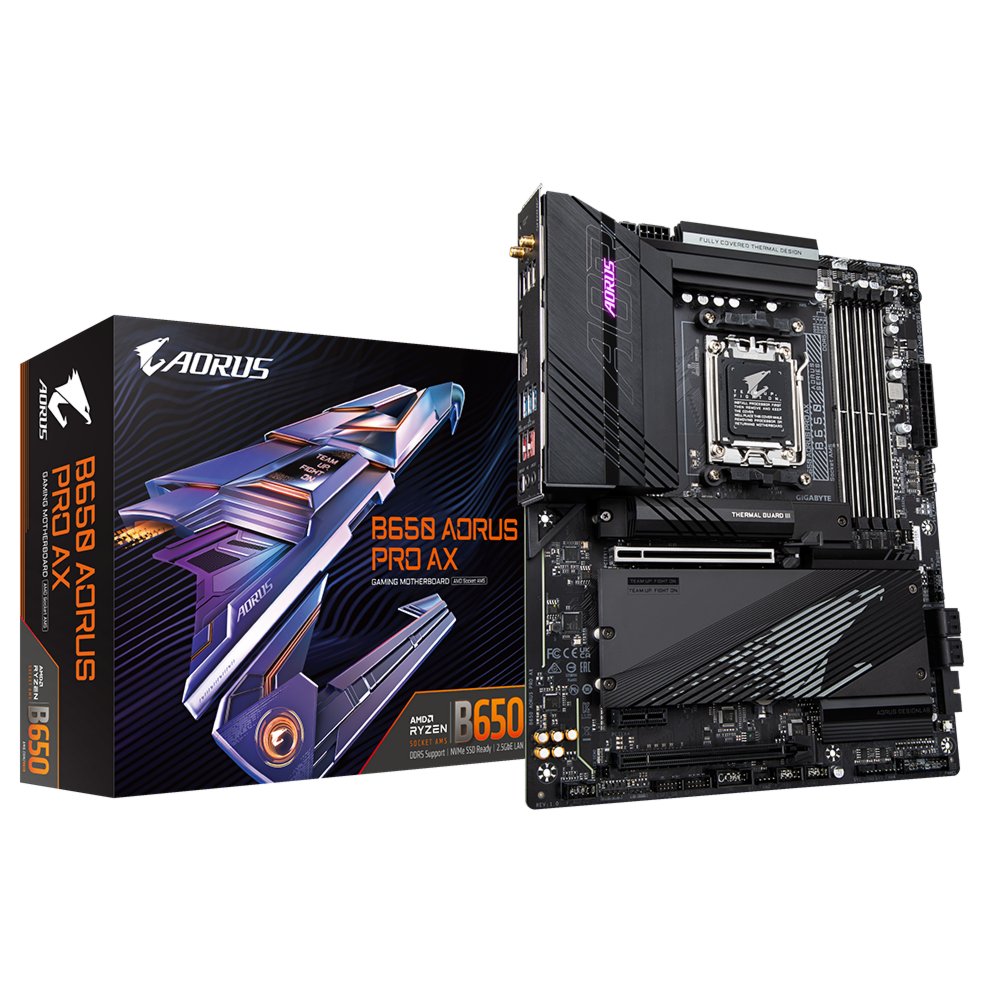 Gigabyte B650 AORUS PRO AX | Socket AM5 | AMD B650 | 4xDDR5 | ATX | Moederbord | RENEWED – 5 Gigabyte B650 AORUS PRO AX | Socket AM5 | AMD B650 | 4xDDR5 | ATX | Moederbord | RENEWED – 5
