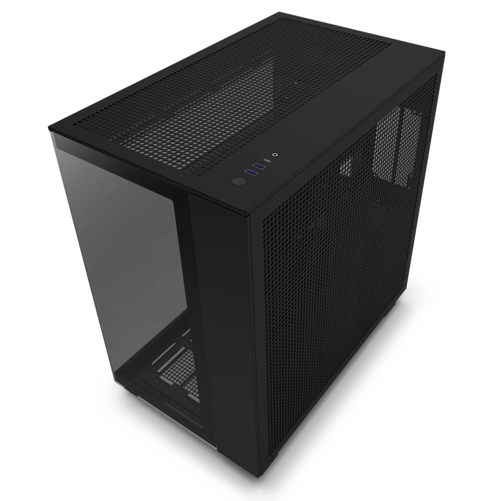 NZXT H9 Flow | Midi Tower Case | Zwart – 3 NZXT H9 Flow | Midi Tower Case | Zwart – 3