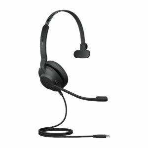 Jabra Evolve2 30 MS | Mono Bedrade On-Ear Headset USB-C | Zwart