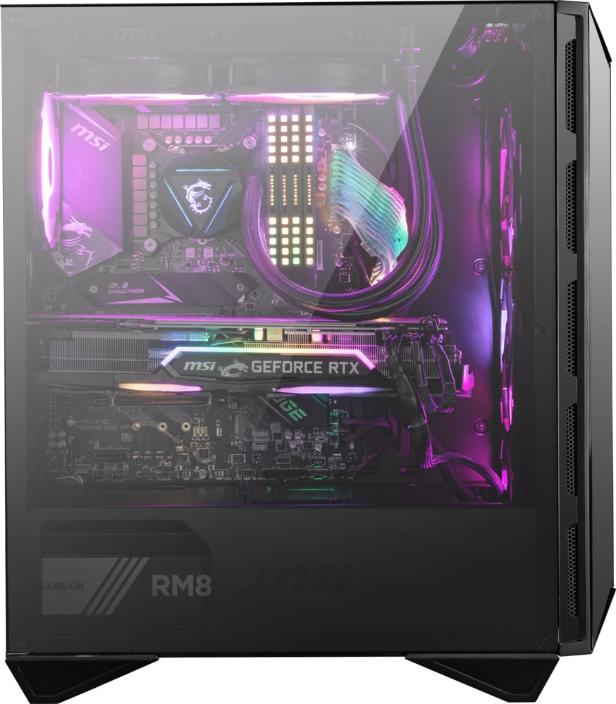 MSI MPG Gungnir 110R RGB | Midi Tower Case | Zwart – 13 MSI MPG Gungnir 110R RGB | Midi Tower Case | Zwart – 13