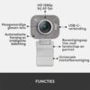 Logitech StreamCam | 1080p 60FPS USB-C Webcam met Microfoon | Wit – 10 Logitech StreamCam | 1080p 60FPS USB-C Webcam met Microfoon | Wit – 10