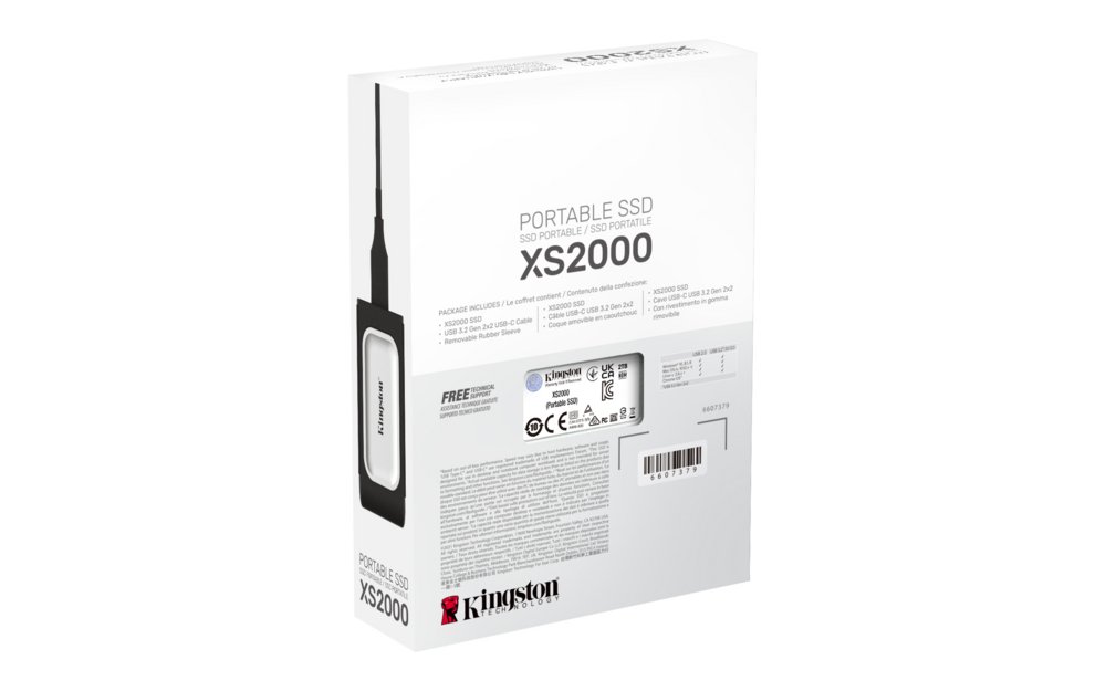 Kingston XS2000 | Externe SSD | 2000GB | USB 3.2 Gen 2×2 | Compact & Snel | Zilver/Zwart – 6 Kingston XS2000 | Externe SSD | 2000GB | USB 3.2 Gen 2×2 | Compact & Snel | Zilver/Zwart – 6