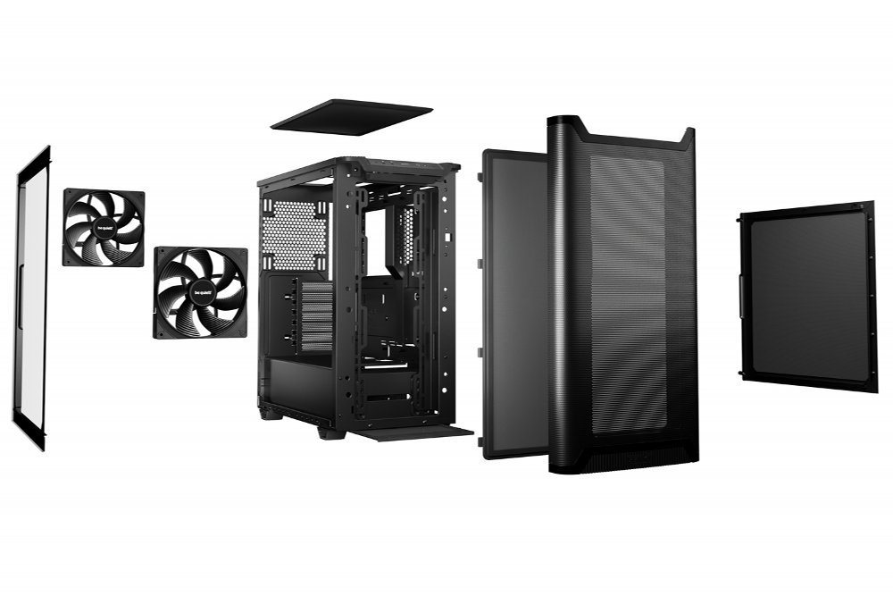 be quiet! PURE BASE 501 Airflow Window | Midi Tower Case | Zwart – 5 be quiet! PURE BASE 501 Airflow Window | Midi Tower Case | Zwart – 5